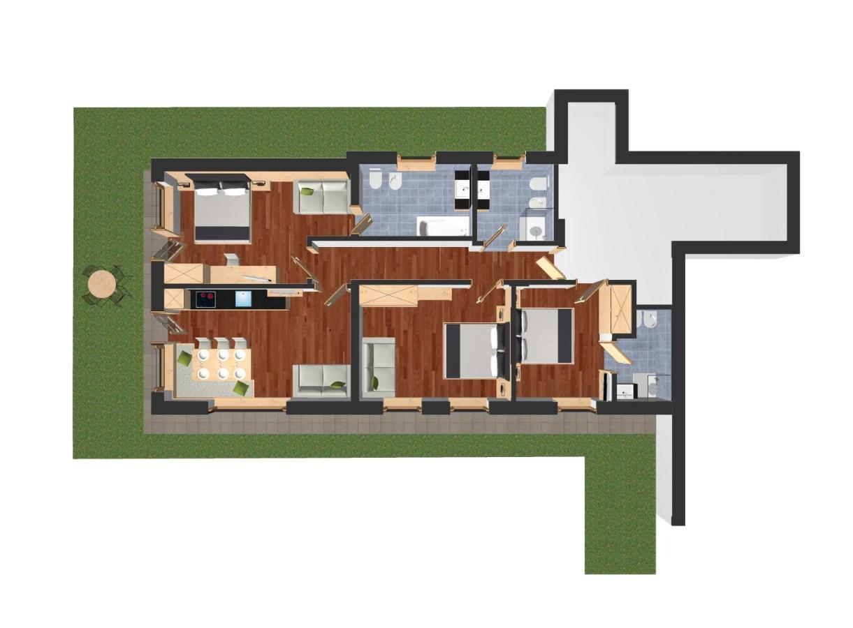 Residence Ravisa Dolomites Сельва-ди-Валь-Гардена Экстерьер фото